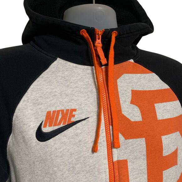 Nike MLB San Francisco Giants Zip Up Hoodie Mens Size S - Picture 4 of 9